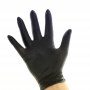 Γάντια Latex Μαύρα Χωρίς πούδρα 100τμχ ΚΩΔ 001.125